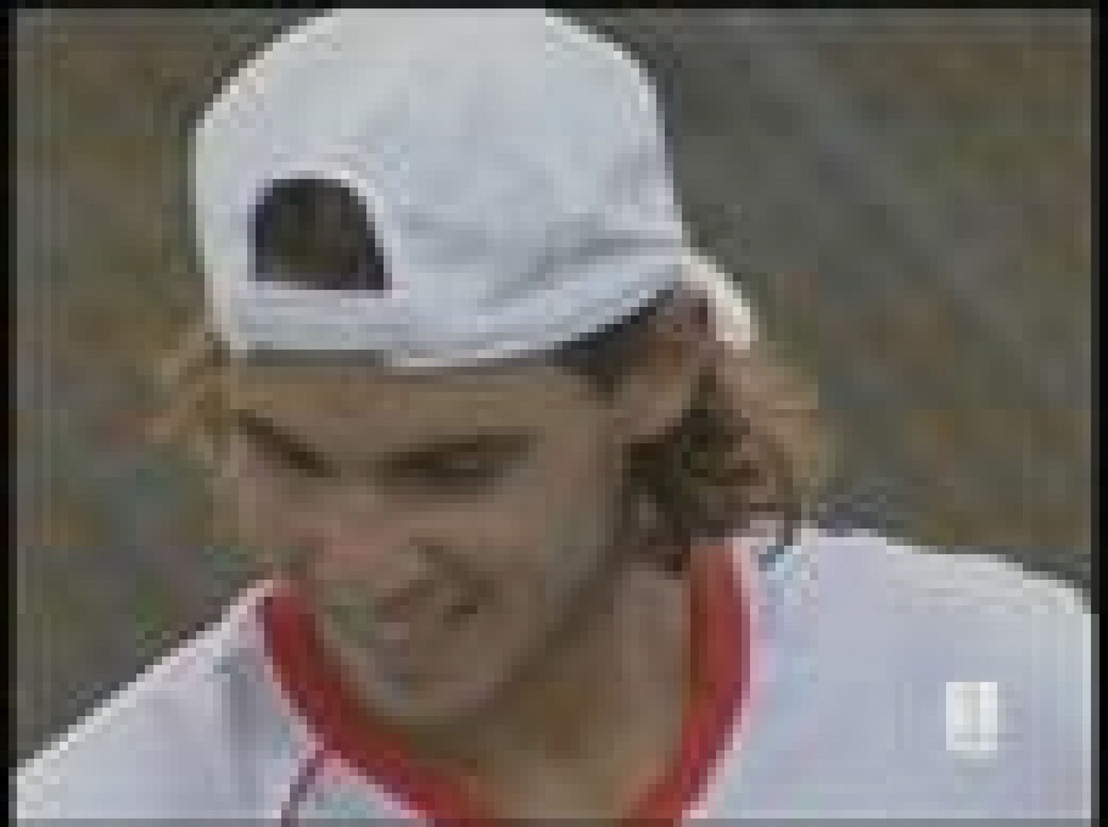 Nadal, durante el partido de baloncesto EE.UU.-España. 