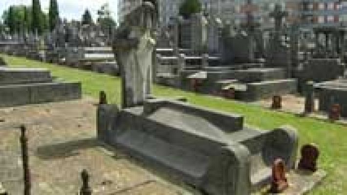 Telediario 1 - De turismo en el cementerio de Bilbao