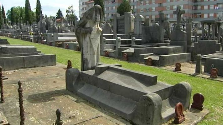 Telediario 1 - De turismo en el cementerio de Bilbao
