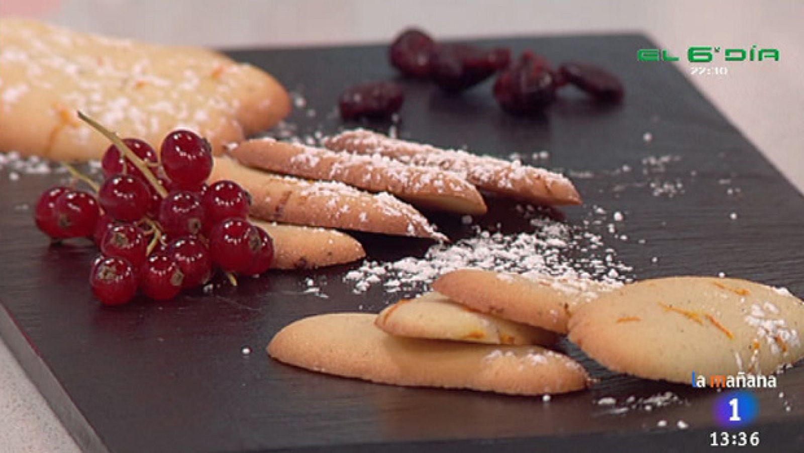 Lenguas de gato con cítricos | Ver