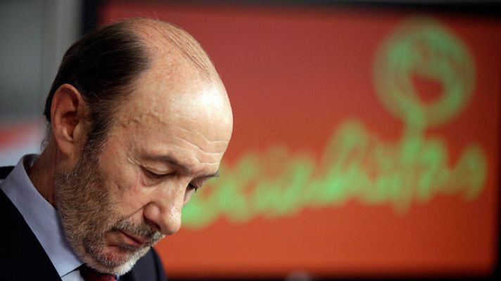 Telediario 1 - Rubalcaba se va