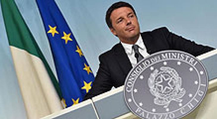 Telediario 1 - Matteo Renzi vence al euroescepticismo