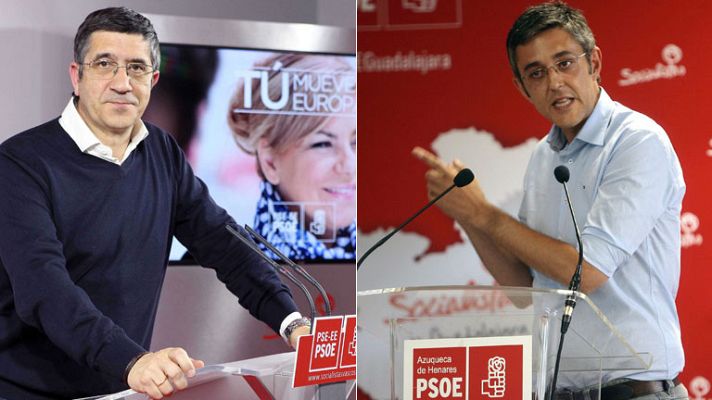 Telediario 1 - Reacciones en el PSOE al anuncio de Rubalcaba de no seguir