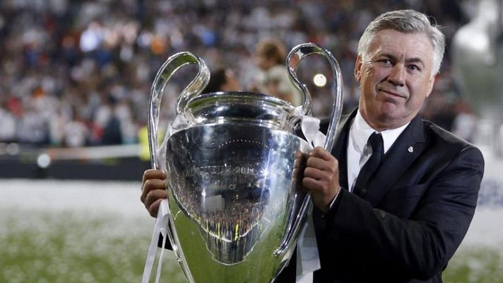 Telediario 1 - Ancelotti, galardonado en Italia