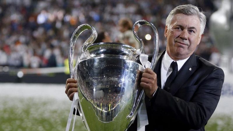 Ancelotti, galardonado en Italia 