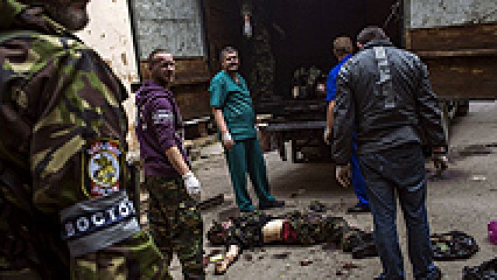 Decenas de muertos en la lucha por el control del aeropuerto Donetsk