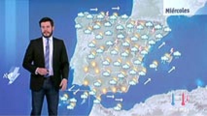 El tiempo - Lluvias en el tercio norte y en el este del país