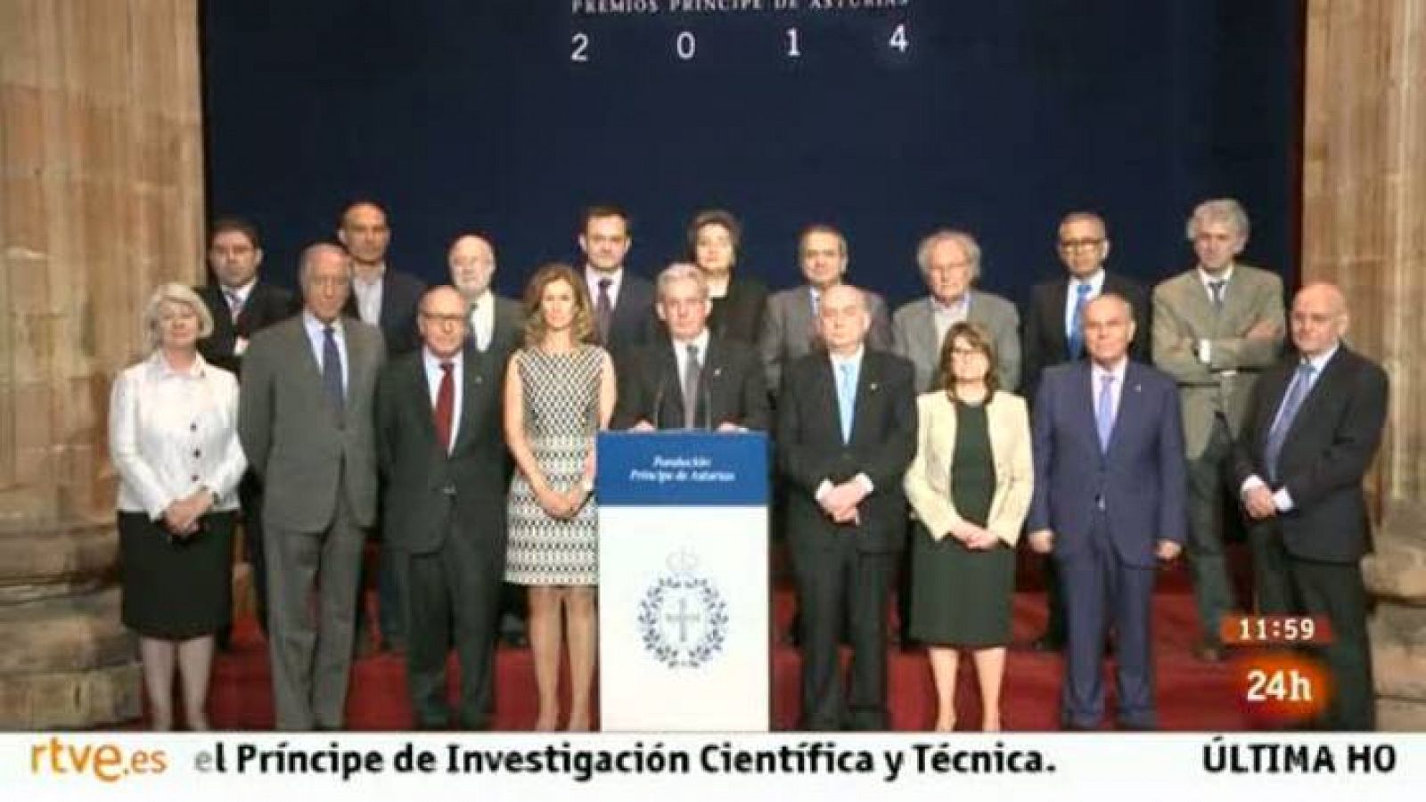 Informativo 24h: Fallo del jurado del Premio Príncipe de Asturias de Investigación Científica y Técnica 2014 | RTVE Play