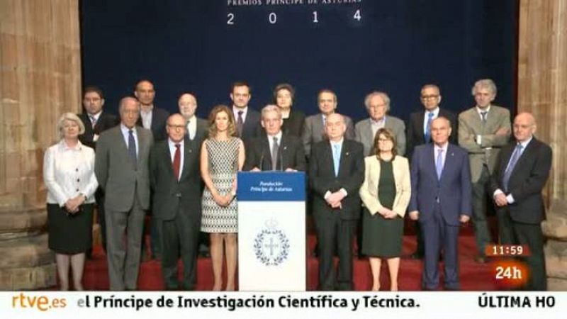 Fallo del jurado del Premio Príncipe de Asturias de Investigación Científica y Técnica 2014