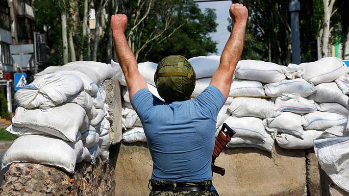 Telediario 1 - Tensión en Ucrania