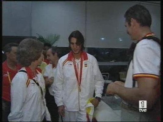  - Nadal visita TVE tras su medalla