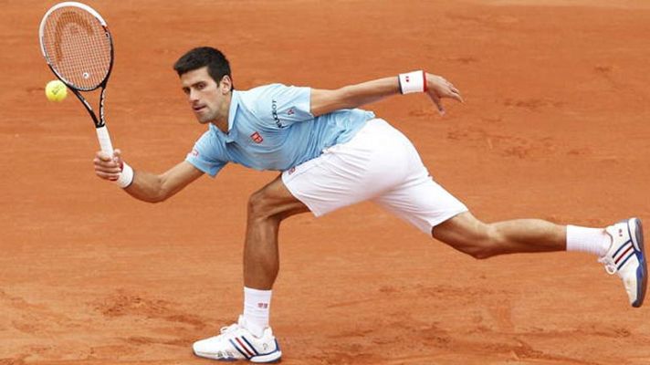 Telediario 1 - Djokovic, Federer, Carla Suárez y Garbiñe Muguruza, a octavos de Roland Garros