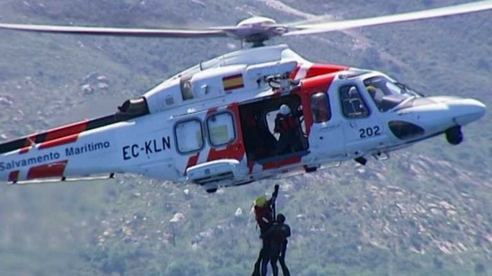 Telediario 1 - Simulacro marítimo