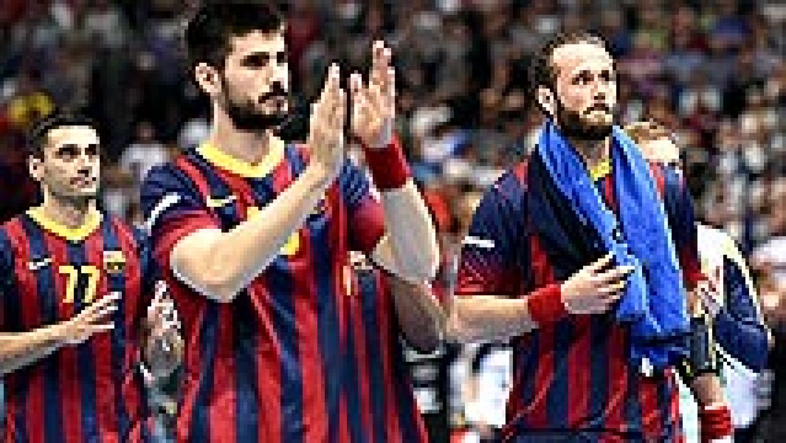 Telediario 1: El FC Barcelona cae en los penaltis ante el Flensburg  | RTVE Play