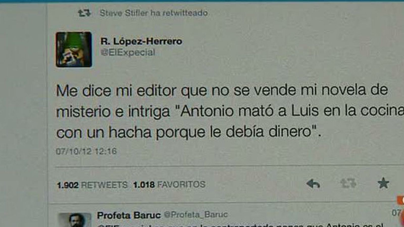 De un tuit a una novela y a las pantallas de cine