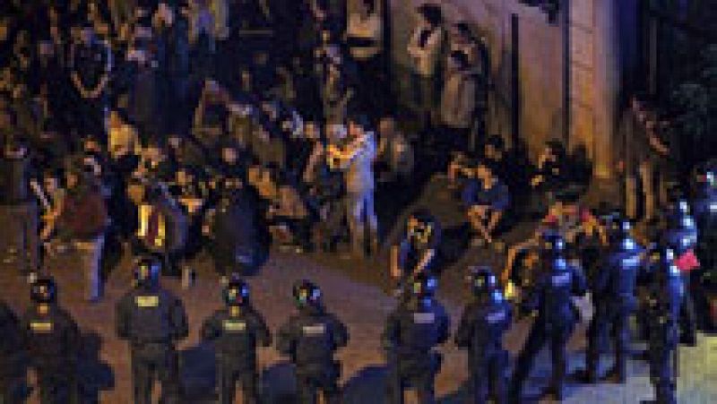 Seis detenidos y 225 identificados tras la protesta de can Vies