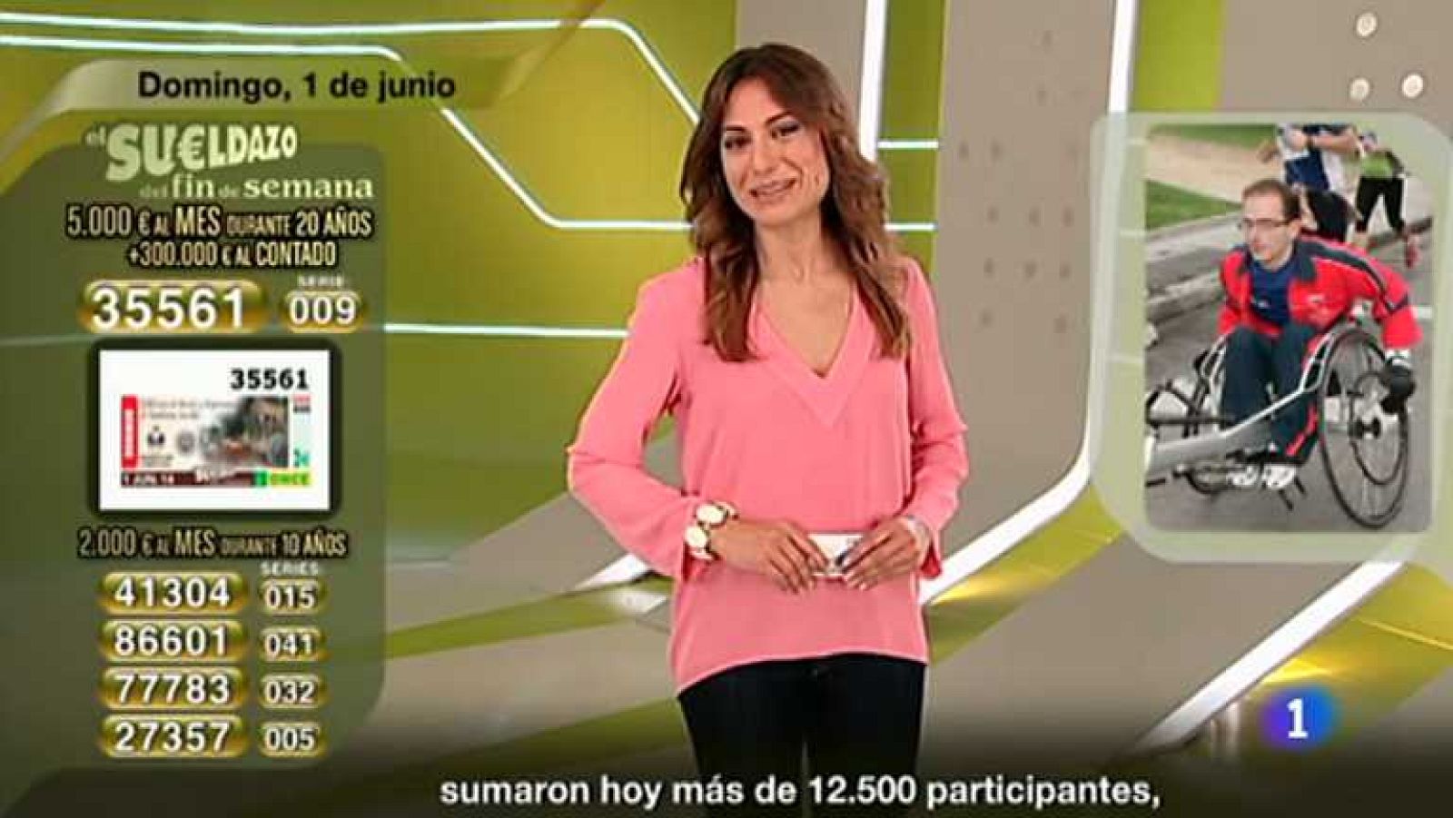 Sorteo ONCE - 01/06/14 - Ver ahora