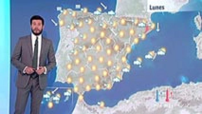 El tiempo - Tormentas en el este catalán y sol en el resto