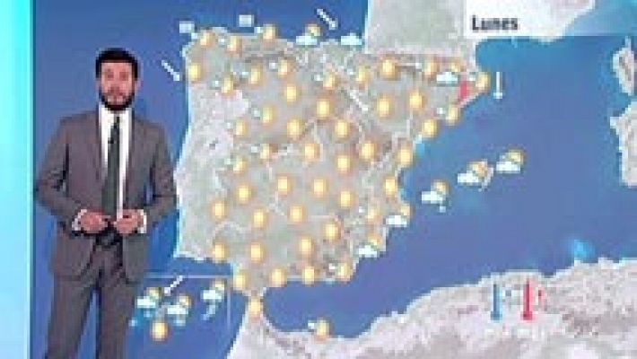 Tormentas en el este catalán y sol en el resto