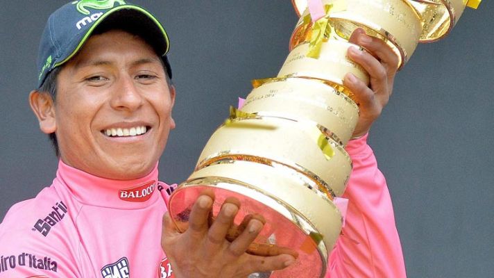 Telediario 1 - Nairo Quintana ya está en casa con su Giro