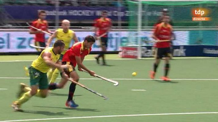 Hockey hierba - Campeonato del mundo: España - Australia