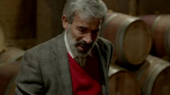 Cuéntame cómo pasó - ¿Cómo se rodó la escena de Antonio en la bodega?