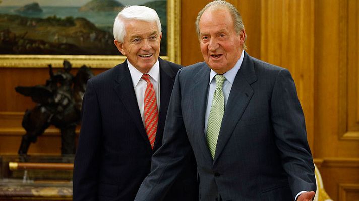 Telediario 1 - Rey a la prensa: "Nunca os habéis interesado tanto por mí"