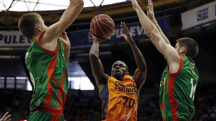 Baloncesto en RTVE - Valencia Basket 87 - Cajasol 84