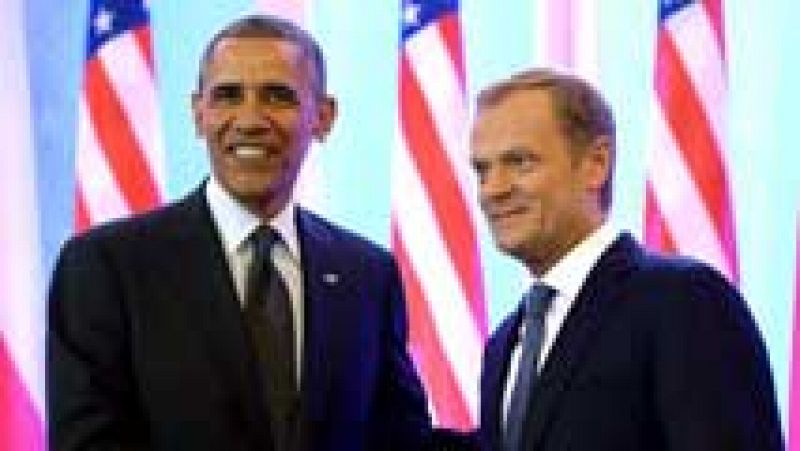 Obama inicia su gira europea en Polonia 