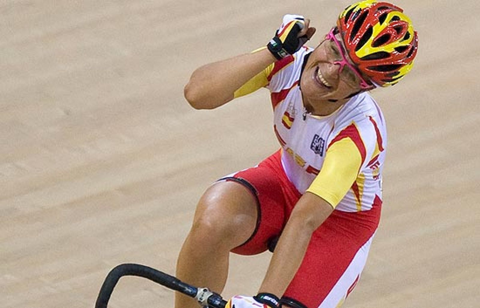 Leire Olaberría ha conseguido el bronce en el último suspiro de la prueba de puntuación, consiguiendo tres puntos en el sprint definitivo.