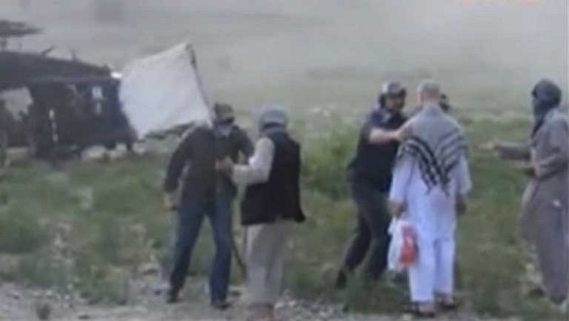 Polémica en Estados Unidos por el vídeo con la liberación en Afganistán del soldado Berghald