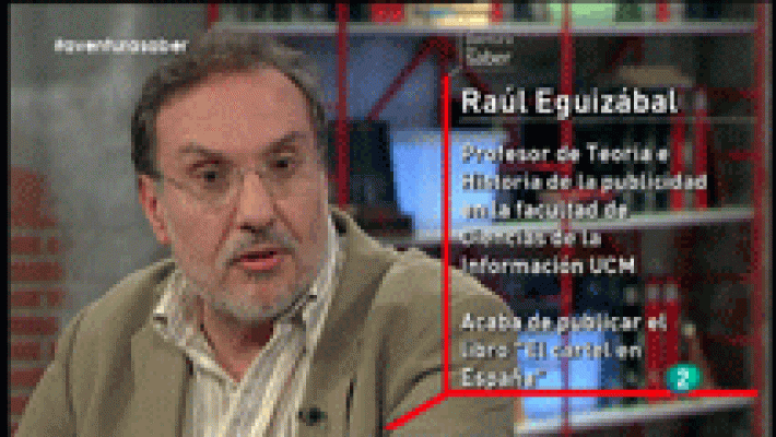 La Aventura del Saber. Raúl Eguizábal. El cartel en España