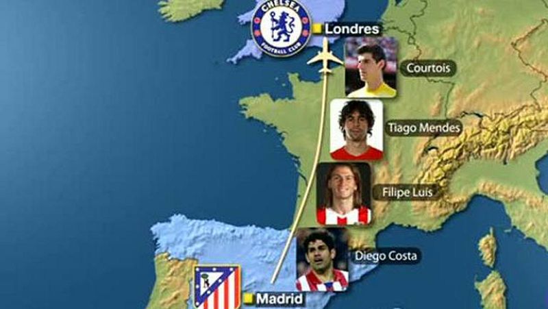 El Chelsea 'pesca' en aguas del Manzanares 