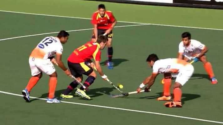 Hockey hierba y sala - Hockey hierba - Camp. Mundo: España-India