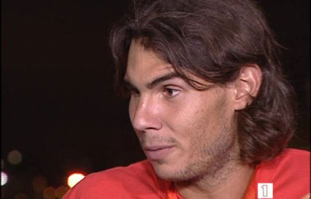  - Rafa Nadal visita TVE en Pekín