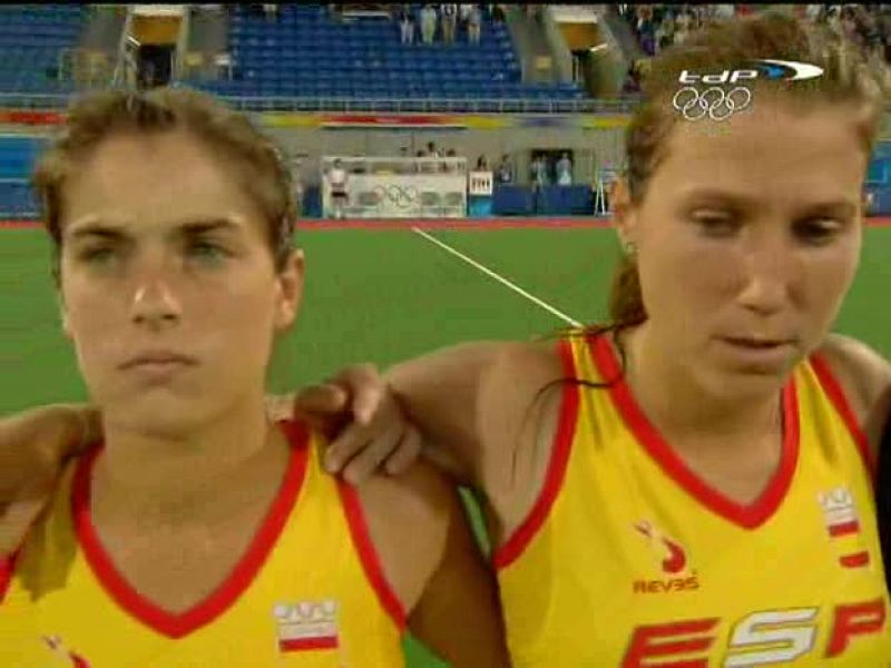 Hockey femenino.España-Holanda