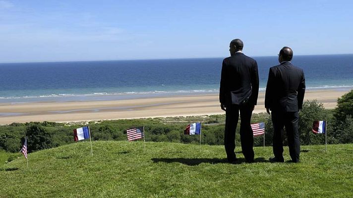 Informativo 24h - Hollande: "Francia nunca olvidará lo que debe a Estados Unidos"