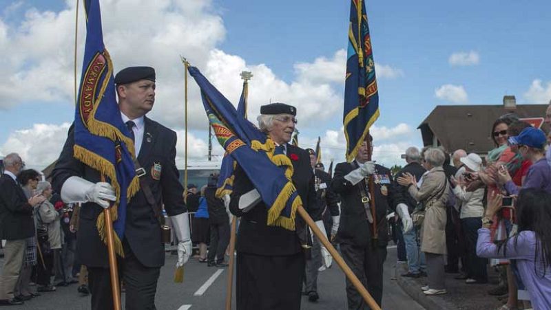 Los supervivientes vuelven a Normandía 70 años después