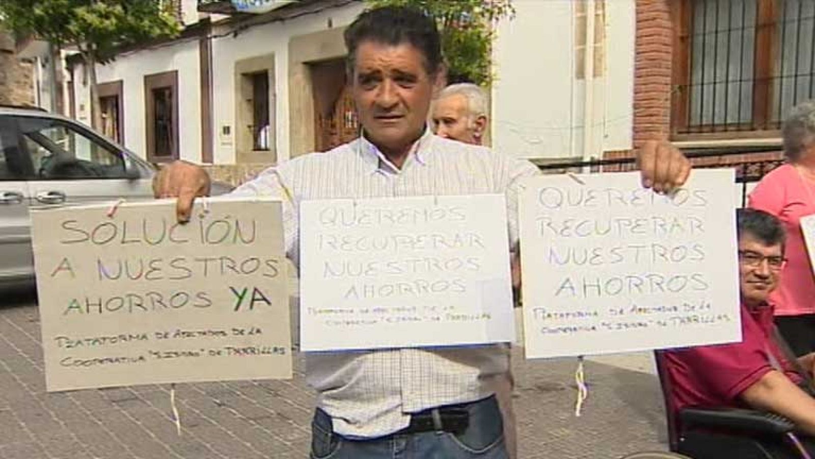 "Me quedé con 30 euros en casa"