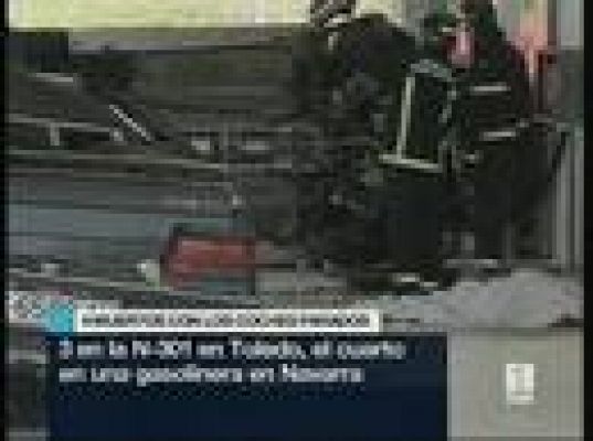 Telediario 1 - Telediario en 4' - 18/08/08