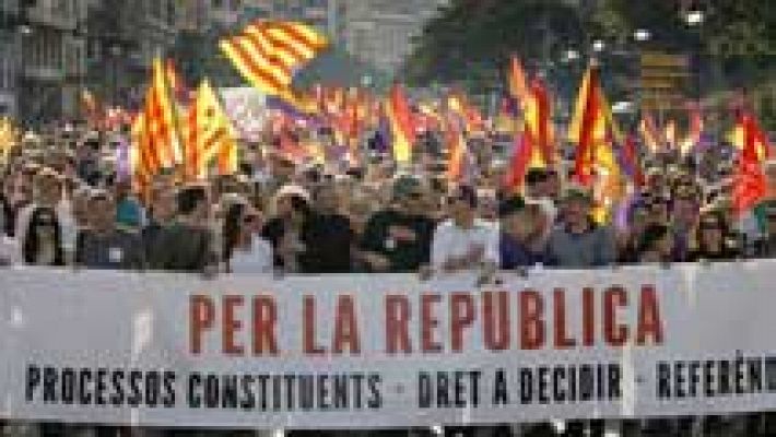 Manifestaciones a favor de un referéndum