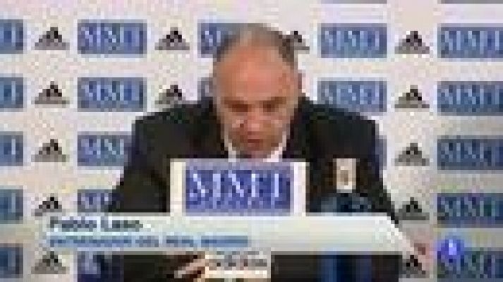 Telediario 1 - Laso, satisfecho mientras Plaza cree que "merece un 2-1"