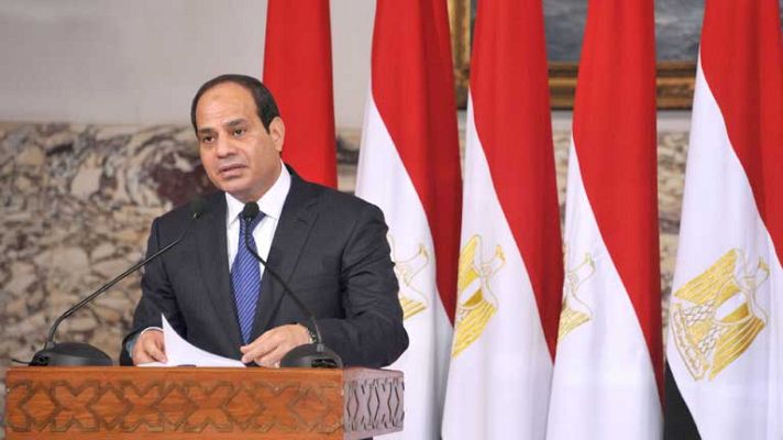 Telediario 1 - La prioridad de Al Sisi será la lucha contra el terrorismo