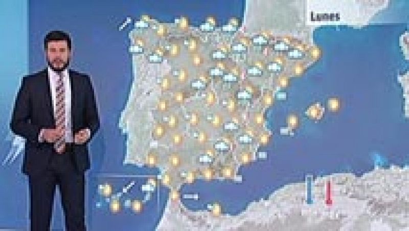 Tormentas fuertes en la mitad este y temperaturas veraniegas