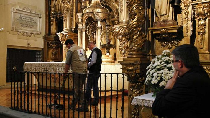 Cuatro zonas de la iglesia donde podría reposar Cervantes