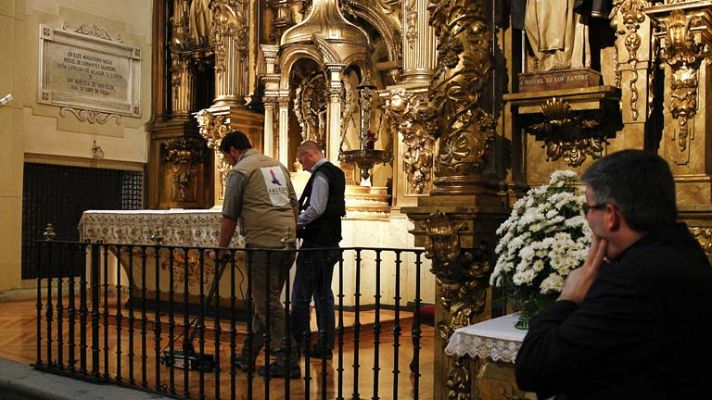 Informativo 24h - Cuatro zonas de la iglesia donde podría reposar Cervantes