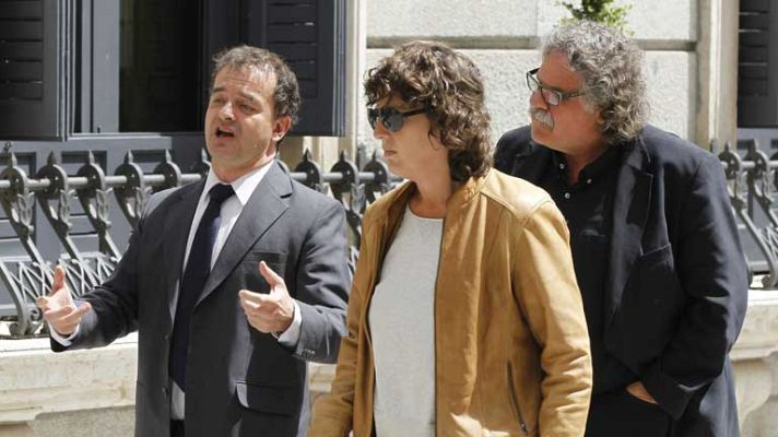 Telediario 1 - Enmiendas de totalidad al proyecto de ley de abdicación