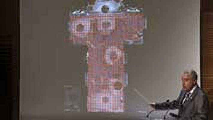 Telediario 1 - Los forenses abrirán 30 nichos en busca de Cervantes