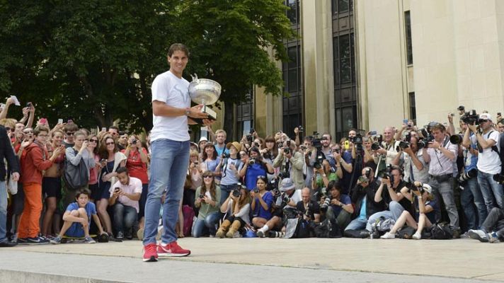 Telediario 1 - Manacor aguarda a Rafa Nadal