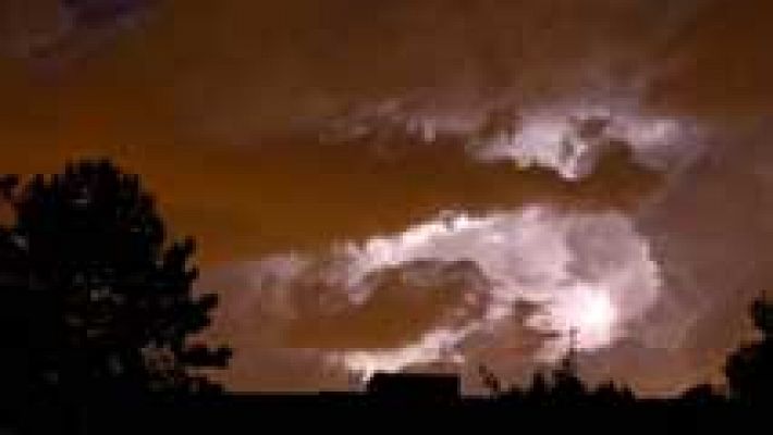 El tiempo - Tormentas en el Sistema Ibérico